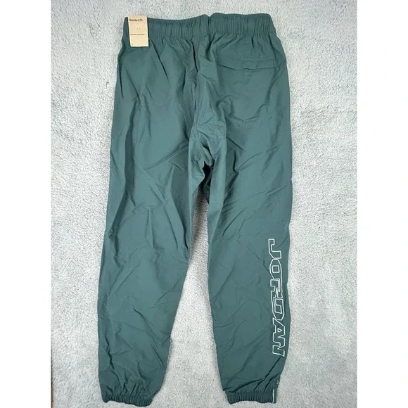 Nike Air Jordan MVP Woven Pants Oxidized Green/Sail Men's Medium FV7225-366